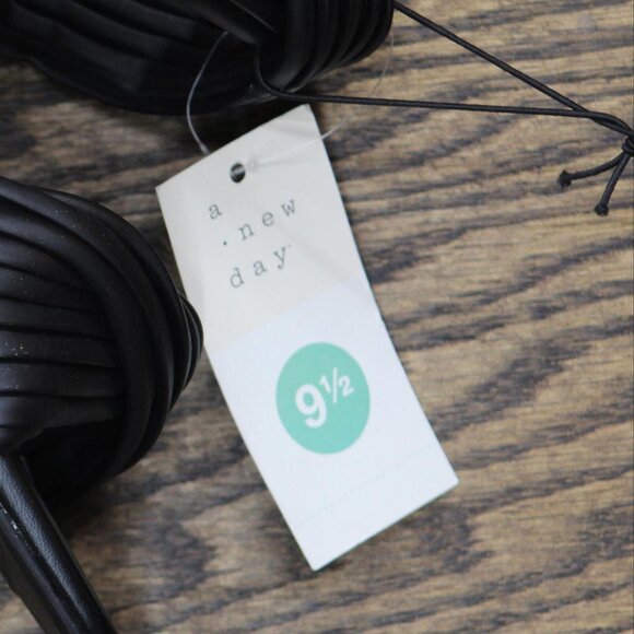 NWT a new day Womens Jessa Mule Heels 87931551 Black 9.5M - Picture 10 of 10